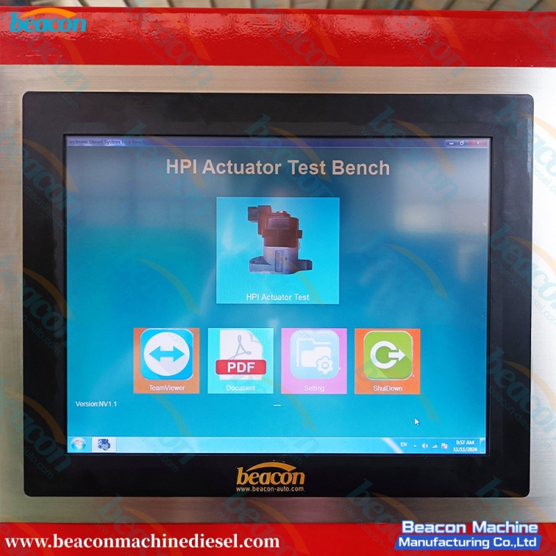 {BC-X15Q60 Actuator Test Bench BC-X15Q60 Test Bench}