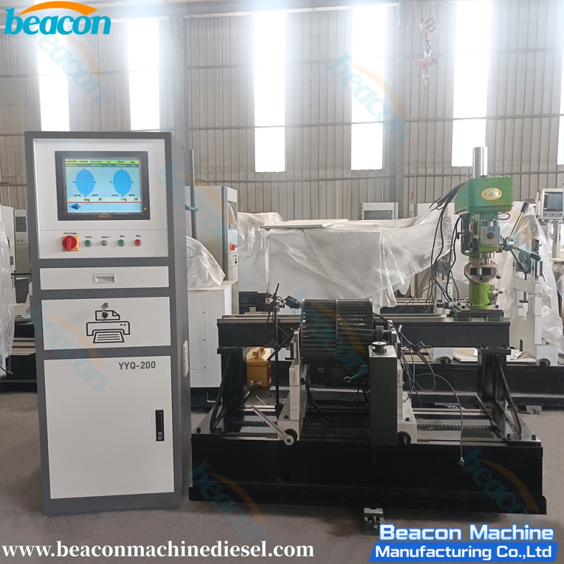 { YYQ-200A Crank Shaft Turbo Balancing High Speed Dynamic Balancing Machine with drill}