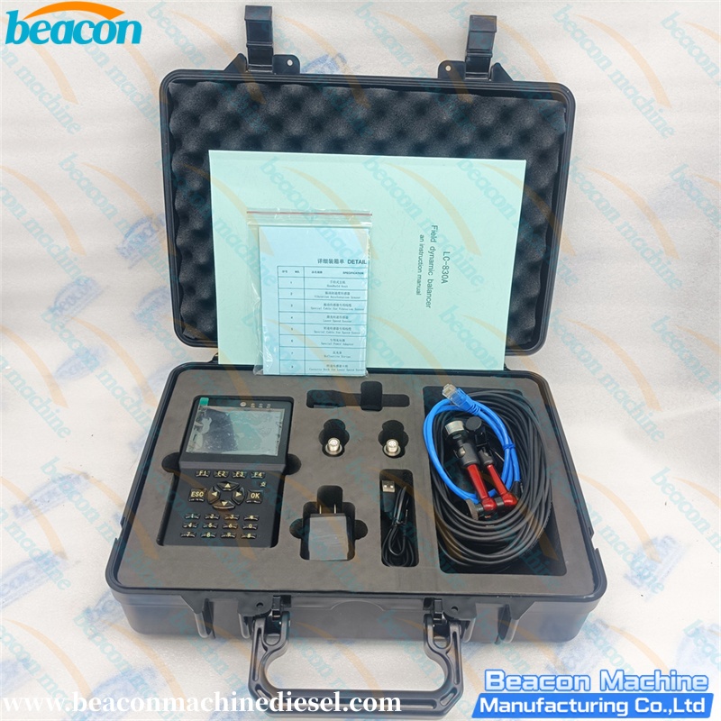 {Dynamic Rotor Balancing Machine BC830 Portable Field Dynamic Balancer }