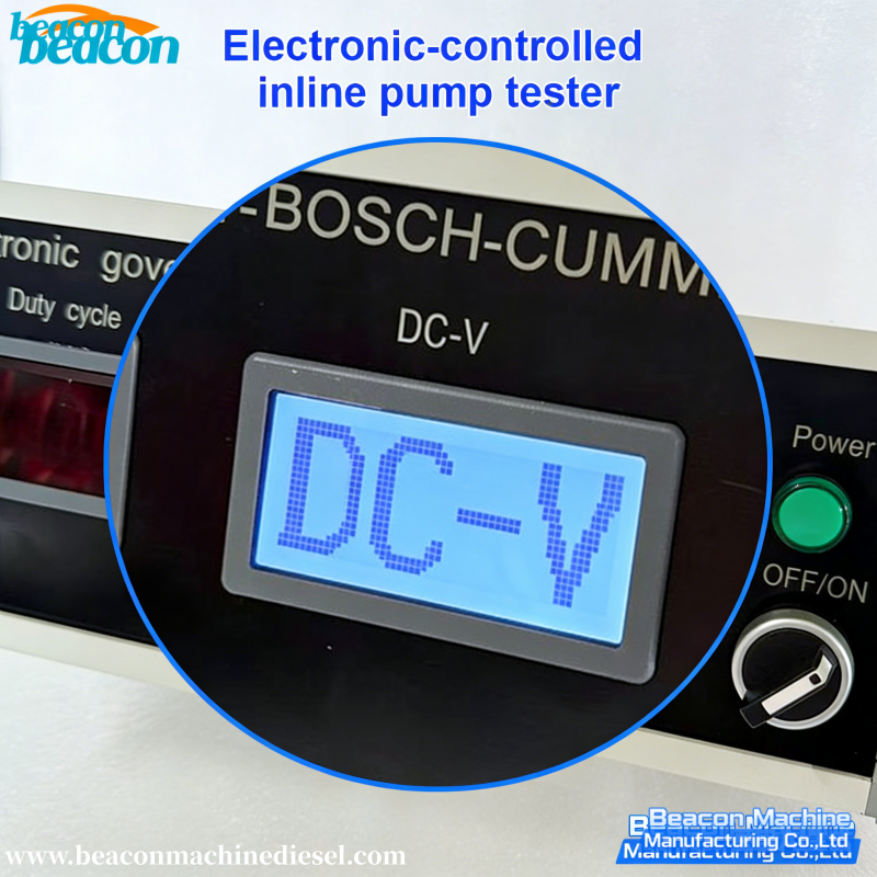 {Electronic-controlled Inline Pump Tester}