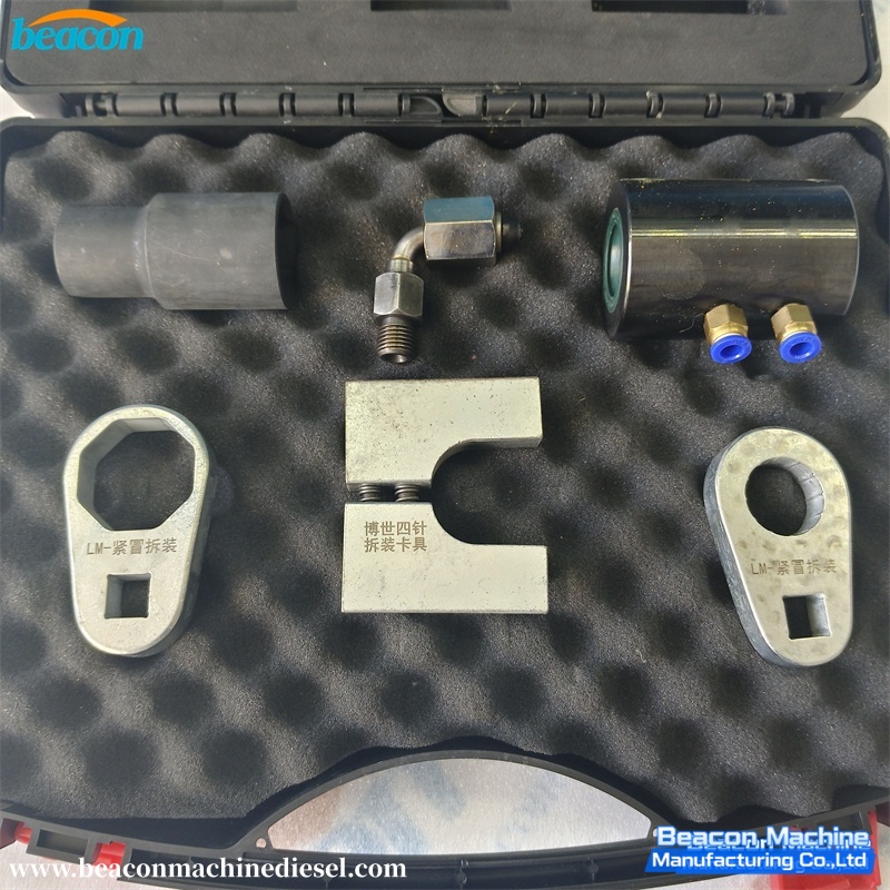 {G4-45 Disassembly Repair Test Kit Tool For Mercedes Benz Actros DD13 Detroit Bosch MP4 4 Pins Euro6 CRIN 4.2 Injector}