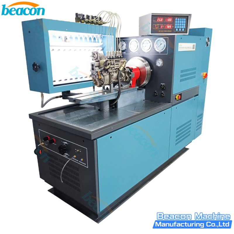 {12PSB-X Conventional Diesel Injection Pump Test Stand Professional Fuel Pump Testing Equipment}