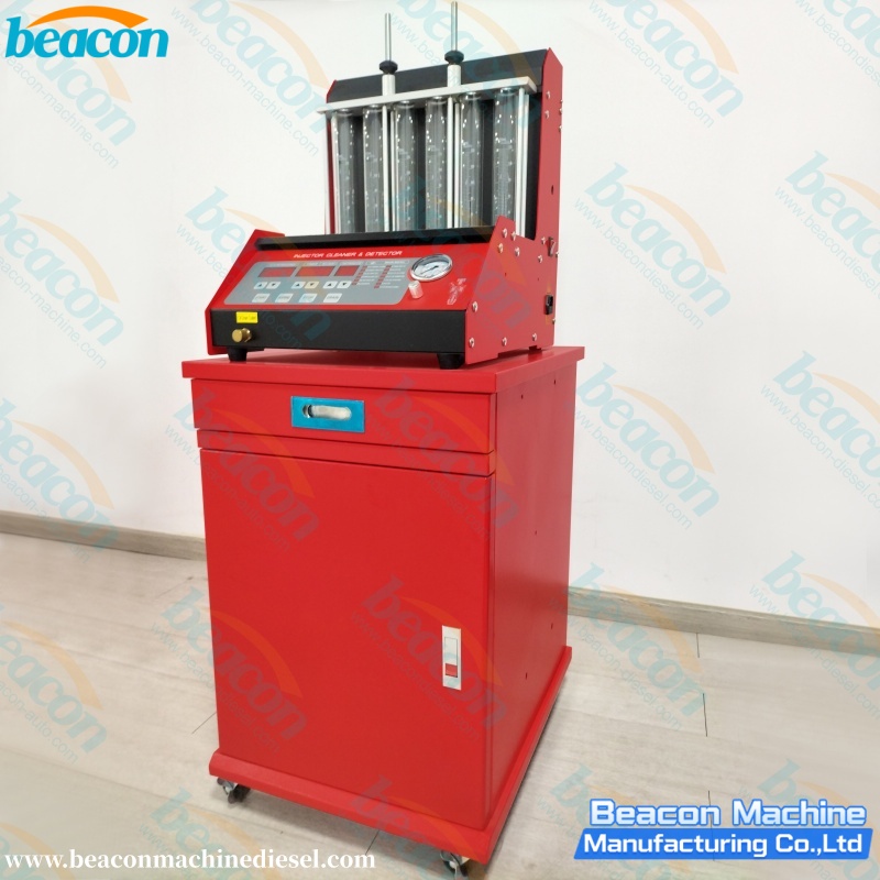 {BC-6C 6 Cylinder Diesel Petrol Injector Cleaner and Testing Machine Cleaner with GDI Injector }