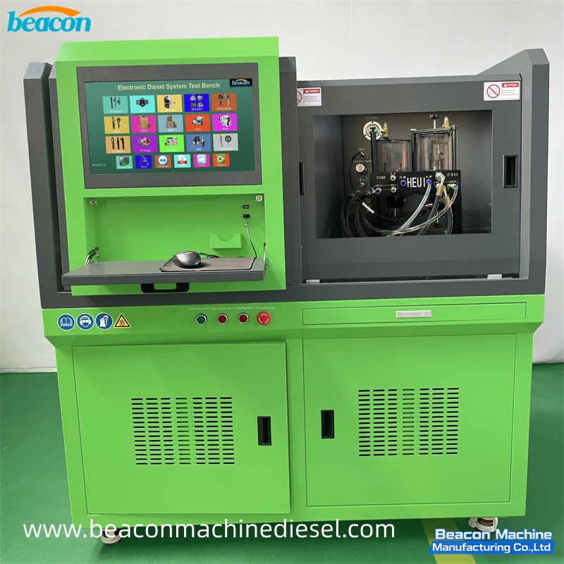 {Стенд для проверки форсунок Common Rail CR318-PRO HEUI для калибровки топливных форсунок CAT C7 C9 3126}