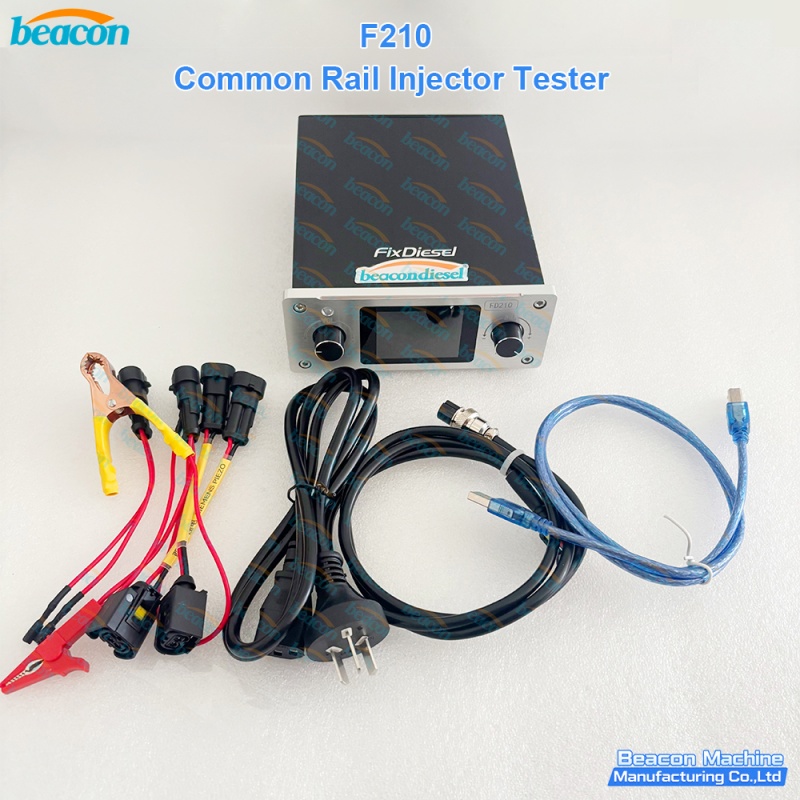 {Тестер форсунок Common Rail F210 для пьезофорсунок с проверкой изоляции под нагрузкой}