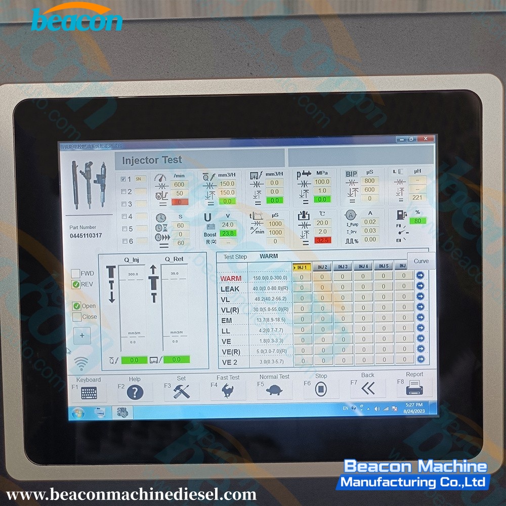 Diesel Fuel Piezo Injector Test Equipment Diesel Fuel Piezo Injector Test Equipment