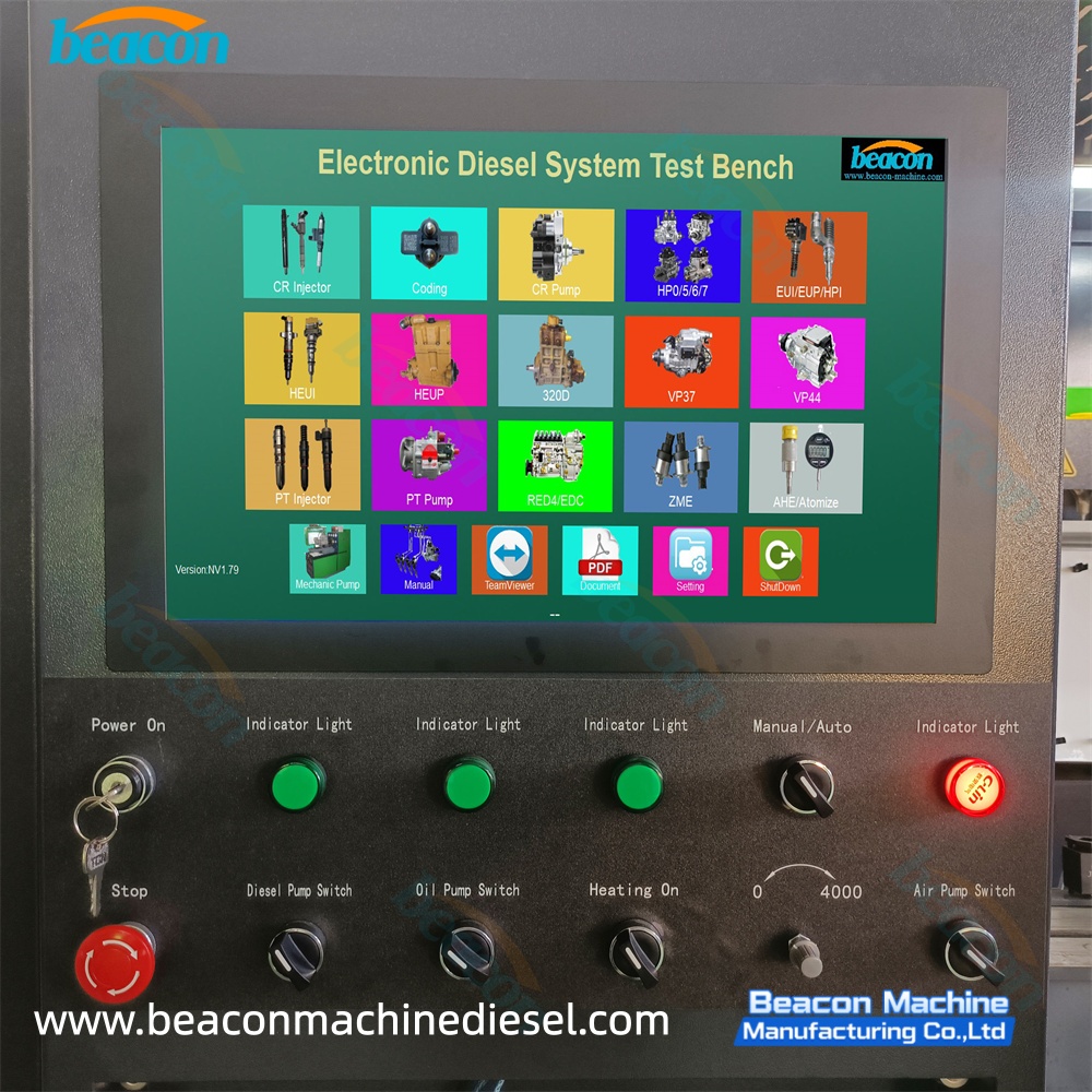 Common Rail Injector Pump Calibration Machine 