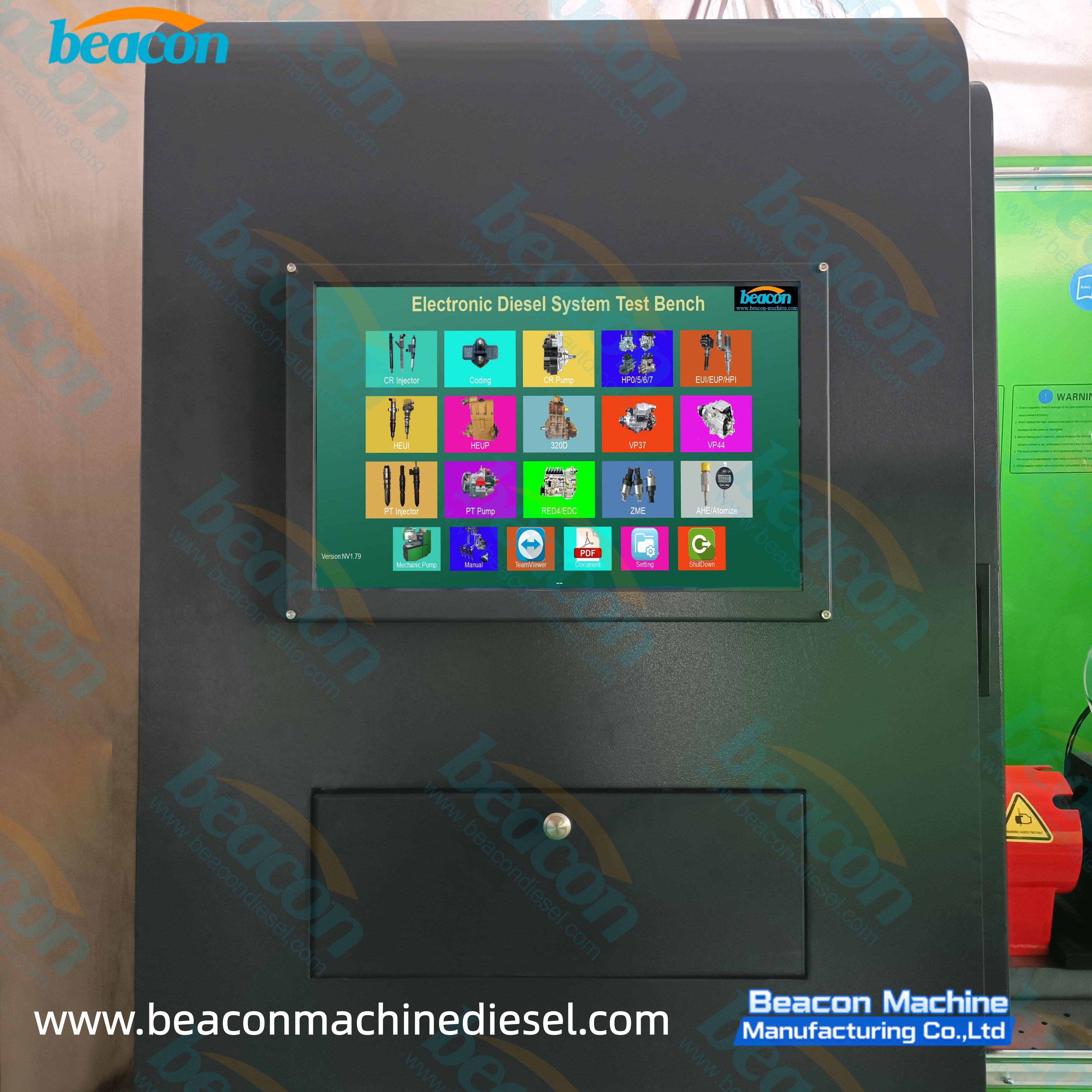 Common Rail Injector Pump Calibration Machine 