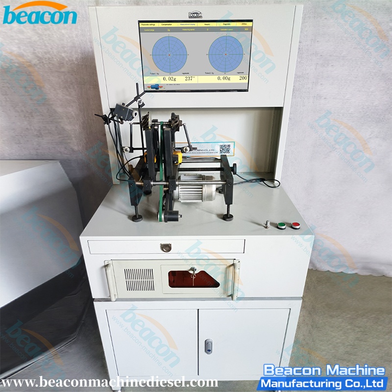 Electric Motor Rotor Balancing Machine