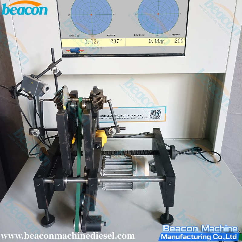 Electric Motor Rotor Balancing Machine