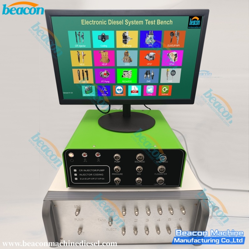BEI-E 6-Cylinder Common Rail Injector Tester Multifunctional Simulator