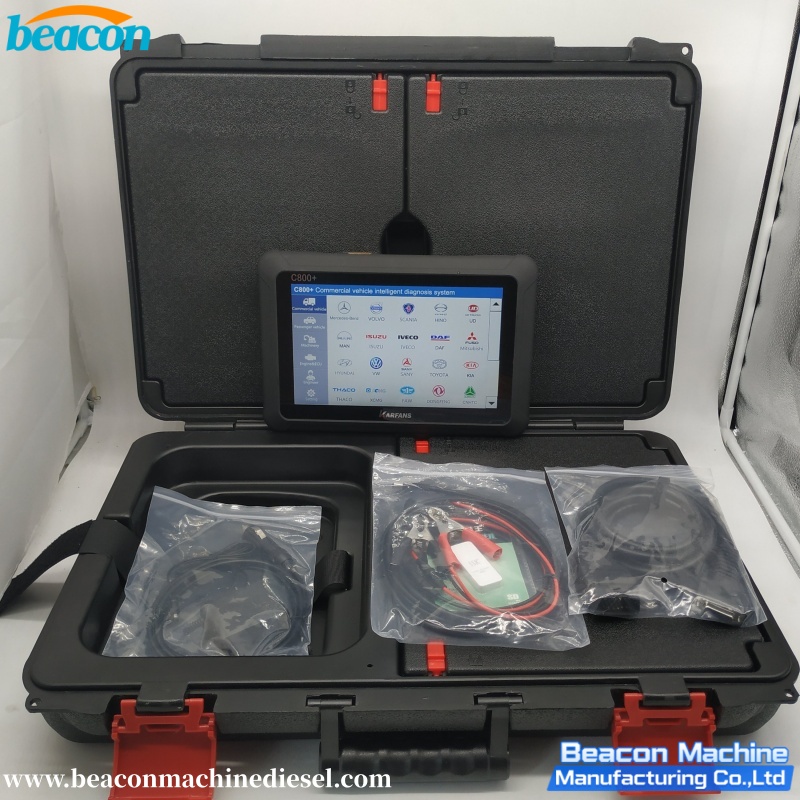 C800 Diesel Gasoline Vehicle Diagnostic Tool for Commercial Vehicle, Passenger Car, Machinery with Special Function