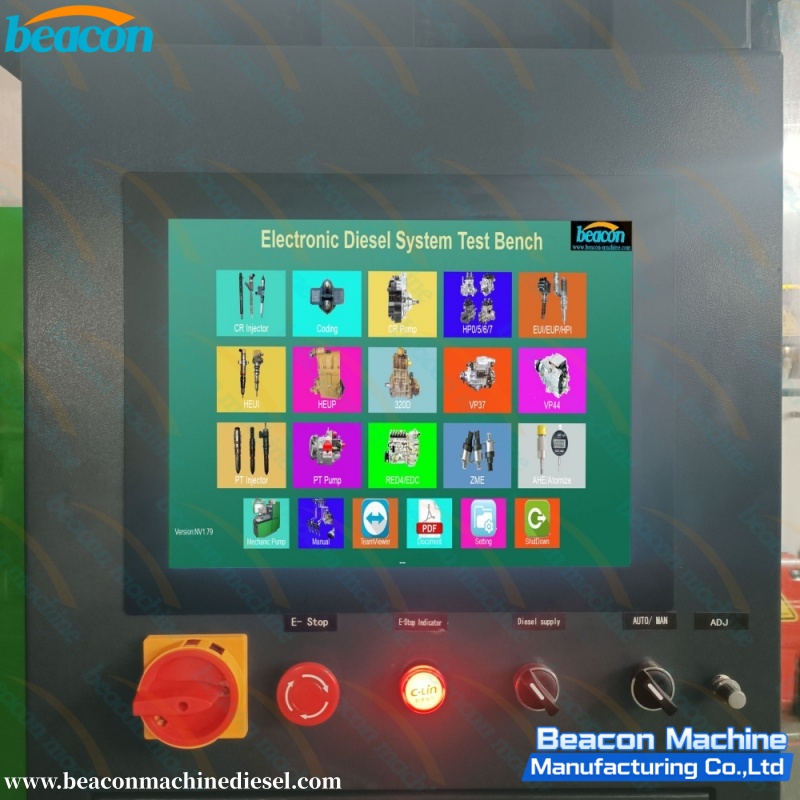 CR815S Common Rail Injector Diesel Fuel Pump Test Bench