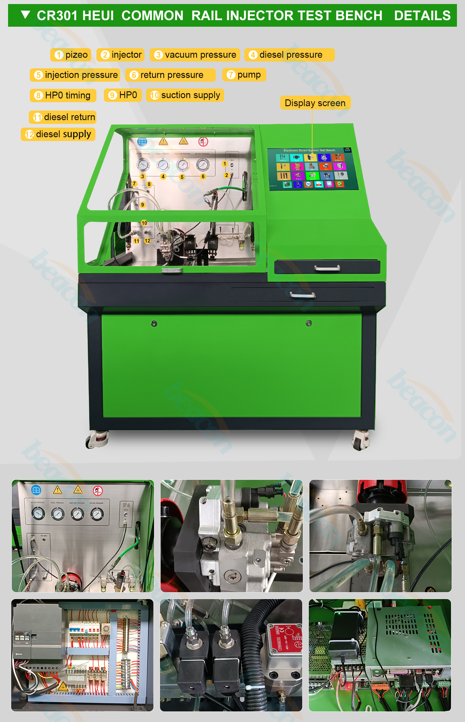 Piezo Injector Test Bench